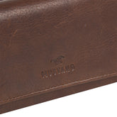 Skórzany Portfel Uniwersalny Mustang Como Wallet Top Opening Brown 06.103501